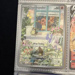 Pokemon Charmander Promo Full Art 60 HP SVP030 SVP Black Star English Card - Image 1
