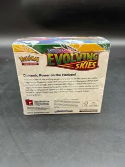 Pokemon Evolving Skies Booster Box SEALED w/ Plastic Case MINT Sword & Shield #1 - Image 4