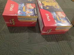 Pokemon S&V Surging Sparks ETB + Booster Bundle Costco 2-pack - Original CASE! - Image 3