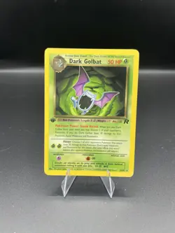 (LP) Dark Golbat 1st ed Team Rocket 24/82 Pokemon TCG Card - Image 1