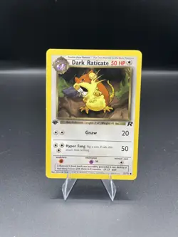 (NM) Dark Raticate 1st ed Team Rocket 51/82 Pokemon TCG Card Common a8 - Image 1