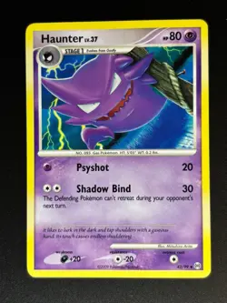 Haunter - 42/99 - Uncommon LP English Pokemon Arceus - Image 1