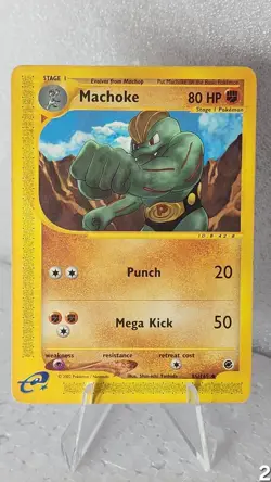 Machoke 85/165 Expedition e Reader Pokemon TCG WOTC Vintage - Image 1