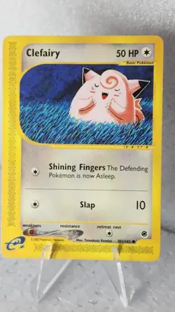 Clefairy 101/165 Expedition e Reader Pokemon TCG WOTC Vintage - Image 1