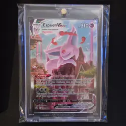 Pokemon TCG SWSH Fusion Strike Espeon VMAX 270/264 Alt Art Secret Rare NM! - Image 1