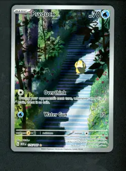 2023 Pokemon MEW EN Illustration Rare #175 Psyduck - Image 1