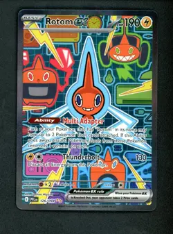 2025 Pokemon PFL EN Special Illustration Rare #126 Rotom ex - Image 1