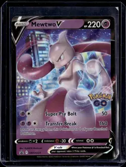 Mewtwo V - SWSH223 / SW&SH Black Star Promo 2022 (NM) / Pokemon TCG - Image 1