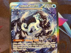 Pokemon Chien-Pao EX 261/193 SIR Paldea Evolved NM - Image 2