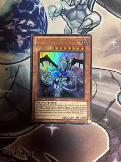 (AY) Yugioh Malefic Stardust Dragon JUMP-EN043 Ultra Rare Limited Edition LP/MP - Image 1