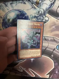 (AY) Yugioh Malefic Stardust Dragon JUMP-EN043 Ultra Rare Limited Edition LP/MP - Image 3