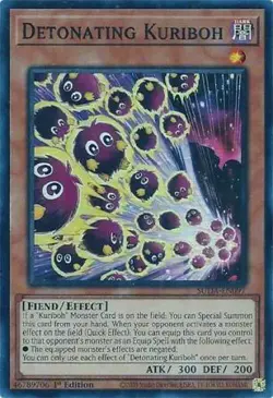 Yugioh! Detonating Kuriboh - SUDA-EN097 - Super Rare - 1st Edition Near Mint, En - Image 1