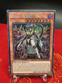 DoomZ XII Zero - Drastea DOOD-EN008 Yugioh Doom of Dimensions LP - Image 1