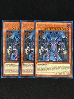 YUGIOH RAVIEL LORD OF PHANTASMS SDSA-EN044 1ST ULTRA X3 - Image 1