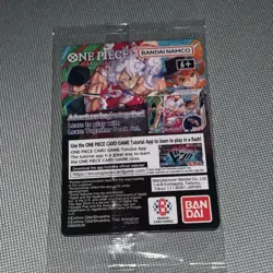 Bandai Namco One Piece CCG Monkey D. Luffy US Voyage Promo Full Art Holo P-055 - Image 2
