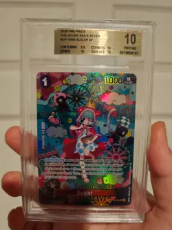 2026 One Piece Sugar - OP10-065 (SP) OP14 The Azure Sea's Seven BGS Pristine 10 - Image 1