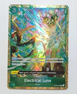 Electrical Luna OP08-036 Alt Art One Piece Premium Collection Vol. 5 NM/M - Image 1