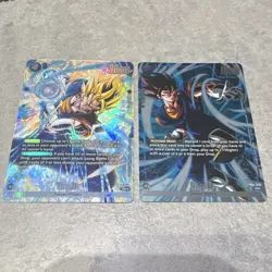 Bandai Dragon Ball Super Card Game Vegito FB05-040 SR FB04-046 R Lot of 2 - Image 1