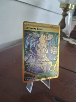 Jamming Tower 243/182 SV10 - Destined Rivals English HR Pokemon TCG Card NM - Image 3