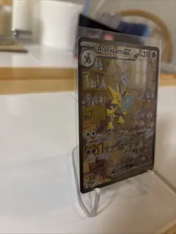 Pokemon Alakazam EX TCG Card 201/165 SV Scarlet & Violet 151 - Image 2