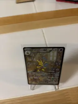 Pokemon Alakazam EX TCG Card 201/165 SV Scarlet & Violet 151 - Image 4