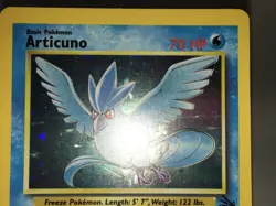 Holo Articuno Card - Unlimited - Ungraded NM - Fossil 2/62 - TCG WOTC 1999 - Image 3