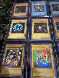 Konami Yu-Gi-Oh! TCG Holo Limited Edition 12 Card Lot Blue-Eyes, Red-Eyes, Hamon - Image 2