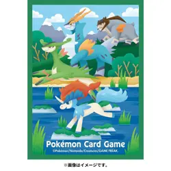 Pokemon TCG Card Sleeves - Keldeo Virizion Cobalion Terrakion (64ct) Sinnoh JP - Image 2