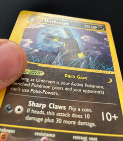 Pokemon Card Umbreon 32/144 Skyridge ENG inglese played PL vintage - Image 3