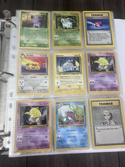 400+ Vintage Pokemon Card Lot - English + Japanese Cards in Vintage Binder - Image 1