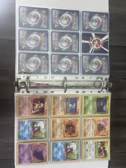 400+ Vintage Pokemon Card Lot - English + Japanese Cards in Vintage Binder - Image 4