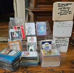 1,166 Collectible Cards Pokemon, Magic, Batman, Disney, Marvel, Stickers, & More - Image 5
