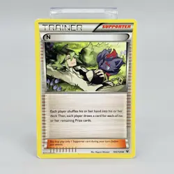 Pokemon 2016 Supporter N 105/124 Fates Collide Uncommon Card NM - Image 1