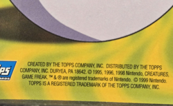 Vintage Pokemon Card Bulbasaur Topps TV Animation Edition 3 of 5 Jumbo Holo - Image 5