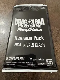 Dragon Ball Super Card Game Fusion World FB06 Rivals Clash Revision Pack English - Image 1