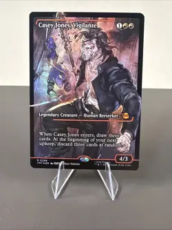 Casey Jones, Vigilante (0286) Showcase FOIL Teenage Mutant Ninja Turtles MYTHIC - Image 1