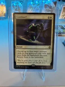 Magic the Gathering - ContinueU - #0007 - RARE - TMNT - Image 1