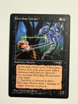 Krovikan Horror Alliances NM/NM- MTG Magic the Gathering b - Image 1