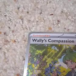 Pokemon Wally's Compassion 186/132 Me01: Mega Evolution Trainer EX Holo - Image 2