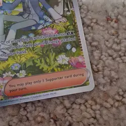 Pokemon Wally's Compassion 186/132 Me01: Mega Evolution Trainer EX Holo - Image 4