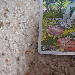 Pokemon Wally's Compassion 186/132 Me01: Mega Evolution Trainer EX Holo - Image 5