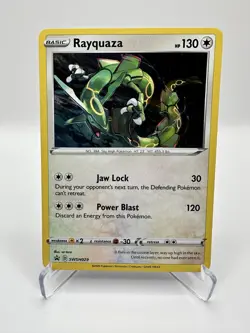 Rayquaza SWSH029 SWSH: Sword & Shield Promo Cards Holo Pokemon Near Mint - Image 1