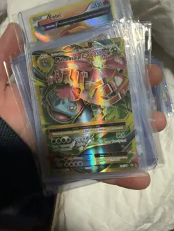 POKEMON TCG M VENUSAUR EX 100/108 M EVOLUTIONS ULTRA RARE FULL ART HOLO 🥇 - Image 5