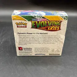 Pokemon Evolving Skies Booster Box SEALED w/ Plastic Case MINT Sword & Shield #3 - Image 4