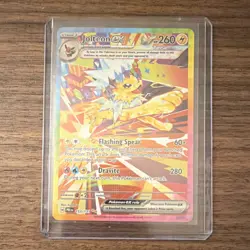 Pokemon Jolteon ex 153/131 Prismatic Evolutions Holo Special Illustration Rare … - Image 1