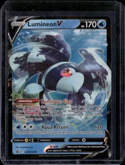 Lumineon V - SWSH250 / SW&SH Black Star Promo 2022 (NM) / Pokemon TCG - Image 1