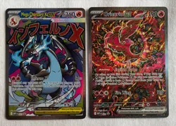 Pokemon Phantasmal Flames UPC Mega Charizard And Oricorio Ex Promo Cards 023 024 - Image 1