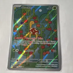 Pokemon Shuckle Me01: Mega Evolution Illustration Rare Holo 136/132 Basic - Image 1