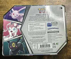 Pokemon TCG: Espeon V Heroes Tin Set Box 5 Booster Packs Inside 🔥 2022 New - Image 2