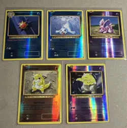 Pokemon XY Evolutions Reverse Holo Lot Starmie, Seel,Sandshrew, Nidoran, Drowzee - Image 1